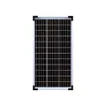 enjoysolar Mono 30W 12V Monokristallines Solarpanel Solarmodul Photovoltaikmodul ideal für Wohnmobil, Gartenhäuse, Boot