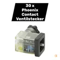 Phoenix Contact Ventilstecker Anschlussstecker 230V SACC-VB-3CON- 30 STÜCK