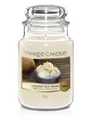 Yankee Candle Duftkerze im Glas (groß) COCONUT RICE CREAM