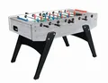 Tischkicker Kickertisch Garlando G-2000 Eiche graumeliert Safety Teleskopstangen