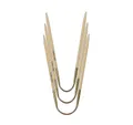 addi Stricknadeln Bambus-Strumpfstricknadeln CraSyTrio BAMBOO, 21 cm