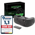 PATONA 1493 - Ersatz für Batteriegriff Nikon MB-D18 für D850 mit IR-Fernauslöser (Batteriefach für 1X EN-EL15 oder EN-EL18A und 8X AA)