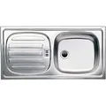 Franke Küchen-Spüle Euroset ESN 614 Nova (101.0302.470) - Edelstahl - Silber