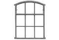 Aubaho Dekoobjekt Fenster zum Öffnen grau Stallfenster Eisenfenster Eisen 71cm Antik-Sti