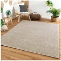 Steffensmeier Teppich Cambridge, Rechteckig, Velours, Wohnzimmer beige 200 cm x 300 cm