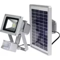 AS Schwabe 46978 Solar-Spot mit Bewegungsmelder 10 W Leuchtfarben: Neutralweiß