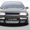 Kühlergrill ohne Emblem, schwarz passend für VW Golf 3