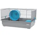 Hamsterkäfig mit Hamster Spielzeug und Nagerhaus Mäusekäfig Transportkäfig