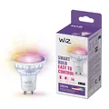 WiZ Tunable White and Color LED Spot GU10 1-er Pack (345 lm), 50 W Glas Spot mit 16 Mio. Farben oder warm- bis kaltweißem dimmbarem Licht, smarte Lichtsteuerung über WLAN per Stimme/App