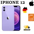 NEU Apple iPhone 12 - 128GB - Violett (Ohne Simlock) (Dual-SIM)✔️Versiegelte