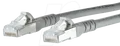 BTR 130845B533-E - Patchkabel RJ45 Cat.6A S/FTP 25 m grau
