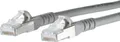 Metz Connect 130845B533-E RJ45 Netzwerkkabel, Patchkabel CAT 6a S/FTP 25.00m Grau mit Rastnasenschut