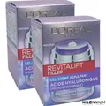 L'ORÉAL PARIS 2x50ml Aufpolsternde Gel-Creme Revitalift Filler mit Hyaluronsäure