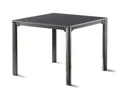 Sieger Tischfreiheit Sieger Exclusiv Loft-Tisch 95x95cm Aluminium eisengrau, Vivodur Schiefer anthrazit 4003348507435