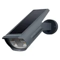 LEDVANCE ENDURA GARDEN SOLAR SPOT WALL&SPIKE 29,5cm – moderne LED Solar Akku Außenleuchte, als Wandleuchte oder Gartenleuchte nutzbar, 0,5W, 3000K warmweiß, 55 Lumen, dunkelgrau