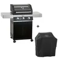 Rösle BBQ-Station VIDERO G3 inkl. Abdeckhaube - Schwarz