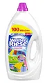Weißer Riese Color Gel Colour Detergent for Radiantly Clean Laundry and, Very Tough on Stains, Cold-Active from 20 °C, 100% Recyclable, 100 Loads