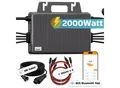 TSUN Mikro-Wechselrichter 2000W TSOL-MS2000 für Balkonkraftwerk, IP67 wetterfest, 4 MPPT, Bluetooth & WIFI, inkl. 5m Anschlusskabel & 4x 1 m Solar-Verlängerungen, Micro Inverter