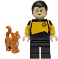 LEGO Star Trek Minifigur - trek005  - Lieutenant Commander Data - aus 10356