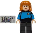 LEGO Star Trek Minifigur - trek001 - Dr. Beverly Crusher - aus 10356