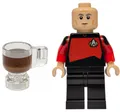 LEGO Star Trek Minifigur - trek006 - Captain Jean-Luc Picard - aus 10356