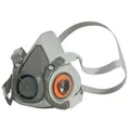 3 M Deutschland GmbH 3M Halbmaske 6000 , Atemschutzmaske aus leichtem, angenehm zu tragendem, elastomerischem Material, 1 Stück, Größe L 6300L