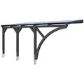SKANHOLZ Carport "Eifel", BxT: 300 x 541 cm, Firsthöhe: 262 cm, farbbehandelt - grau