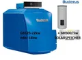 Buderus Paket Öl Kessel GB125 22kW +MC110 +RC310 und SM300/5W  Solarspeicher