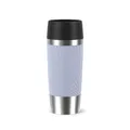 Emsa Travel Mug Classic Twist Isolierbecher 0,36 Liter, Comfort-Schraubverschluss, Quick-Press, auslaufsicher, spülmaschinenfest, 4h warm, 8h kalt, lavendel, N2025600