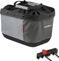 Klickfix Shopper Alingo GT Gepäckträgertasche, grau, lose