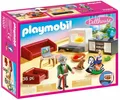 PLAYMOBIL Puppenhaus Wohnzimmer Mit Kamin 70207