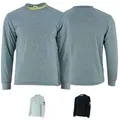 BULLDT Motocross-Shirt BLD1210 Herren Motorrad Sweatshirt Biker Hemd Aramidfasern grau 56/2XL