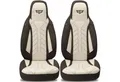 BREMER SITZBEZÜGE Autositzbezug für für Challenger Vany (PLKT210), Set, 2-tlg., Schonbezüge Sitzbezüge Fahrer und Beifahrer, in Braun/Beige