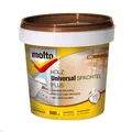 Molto Universal Holzspachtel Plus, Premium Holzspachtelmasse für fast alle Anwendungsbereiche, Weiß, 500 ml