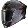 Scorpion EXO-R1 Evo Carbon Air Propel, Integralhelm - Schwarz/Grau/Dunkelgrün/Lila - M