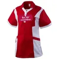 Clinotest Funktionsbluse Damenkasack "Julia", Schlupfkasack/Pflegekasack, verschiedene Farben rot M