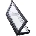 Roto Wohndachausstieg Designo R38 Comfort Verglasung Konfigurator Kunststoff Aluminium Dachausstieg, keine, 54x98 cm (5/9),gut (Uw 1,1),rechts