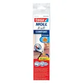 tesa tesamoll COMFORT Türdichtschiene, selbstklebende Türdichtung für unebene Böden (White) (05405-00100-00)