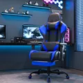 DEVOKO Gaming Stuhl Drehstuhl Chefsessel Bürostuhl 150kg+PU-Leder