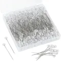 Hipzeepo Blumen-Anstecker, Blumenstrauß-Anstecknadel, 5,1 cm, Blumen-Anstecker für Blumenstrauß, Strass-Blumenstrauß-Anstecker, Braut-Accessoires, DIY, Basteln, Nähen A