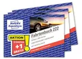 2223P Softcover Fahrtenbuch PKW 3erSet Finanzamt anerkannt, DIN A6 quer 148x1...
