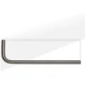 SOTECH Garderobenstange Norma II L Form Länge 230 mm Edelstahl Gebürstet