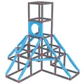 BIG Klettergerüst "Kraxxl", BxHxL: 230 x 185 x 185 cm, für Kinder von 3 bis 7 Jahren - bunt