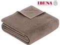Wohndecke Luxus, IBENA, verschiedene Größen, uni, Kuscheldecke, Premium, made in Europe!