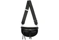 EAAKIE Gürteltasche Bauchtasche Umhängetasche Crossbody-Bag Kunstleder Italy-Design, als Schultertasche, CrossOver, Umhängetasche tragbar