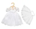 Heless 2020 - Brautkleid Sissi mit Schleier, für Puppen, Größe 35 - 45 cm, für eine rauschende Puppenhochzeit