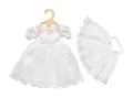 HELESS PUPPEN-KLEIDUNG PUPPEN KLEID BRAUTKLEID MIT SCHLEIER 35 - 45 CM NEU OVP