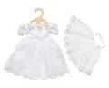 Heless 2020 - Brautkleid Sissi mit Schleier, für Puppen, Größe 35 - 45 cm, für e