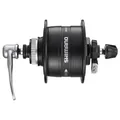 Shimano DH-3D37 Nabe für VTT-VTC, 6V-3W, Centerlock-Scheibe, schwarz, 36 Löche