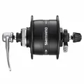 Nabe Shimano DH-3D37 für Dynamo-Nabe 6V-3W Centerlock-Scheibe Schwarz 36L. vorn